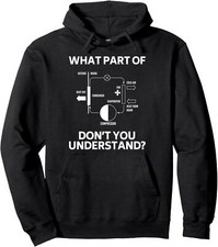 What Part Don't You Understand Funny HVAC Tech Unisex Hooded Sweatshirt picture