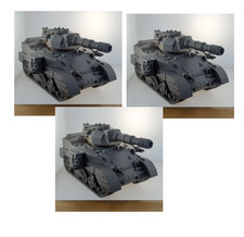 Grim Guard M8 tank H battle cannon 3 PACK Wargaming Miniature picture