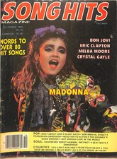 Song Hits Magazine October 1985 Madonna Bon Jovi Eric Clapton Crystal Gayle picture
