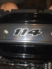 Genuine OEM Harley-Davidson Gloss Black Milwaukee-Eight (M8) 114ci Ventilator... picture