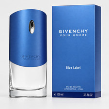 Givenchy Pour Homme Blue Label EDT 3.3 oz Spray New in Box picture