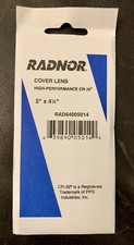 10 x RADNOR CR-39 Clear Cover Plate Lens 2