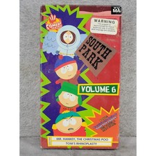 Vintage South Park Volume 6 VHS Mr. Hankey Christmas Poo 7.5