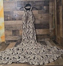 VTG Night Way Formal Dress Women 12 Y2K Prom Wedding Princess Fairygoth Retro  picture