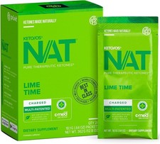 PRUVIT ketone drink  Keto Nat LIME TIME Charged 20 pack  picture