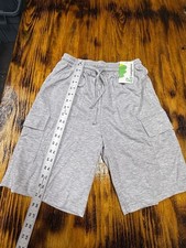 Langyiwee Boys  13-14 yr Cargo Sweat Shorts Gray picture