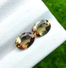 2.36cts 100% natural top quality brazil colorplay andalusite pair loose gemstone picture