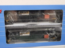 Jouef HJ6209 SNCF Pair Of Hopper Cars SNCF Type EF60 Coal Load 