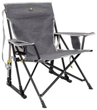 GCI Outdoor 410147 Kickback Rocker Camp Chair - Heathered Pewter picture