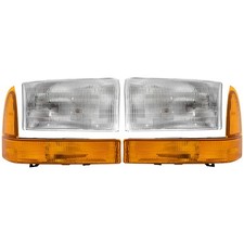 Headlight Kit For 99-01 Ford F-250 Super Duty 00-01 Excursion With Corner Light picture