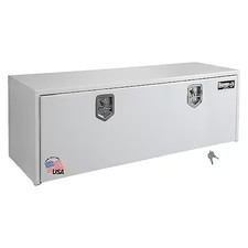 Buyers Products 1702415 18X18x60 Inch White Steel Underbody Truck Box picture