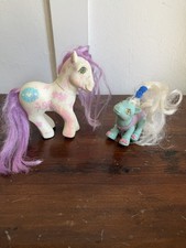 My Little Pony MLP Fantasy Flower Love Petal 1987 And Ballerina Tiptoes Baby Lot picture