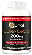 Qunol  Ultra Coq 10 200Mg Softgels Ultra High Absorption CoenzymeQ10 Supplements picture
