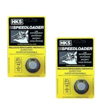 HKS 7-shot Speedloader 357 Magnum Fits S&W 686 Mag, Taurus 617 627 587-A 2-pack picture