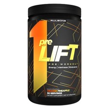 RULE 1 preLIFT Orange Pineapple High Intensity Pre Workout 420g picture