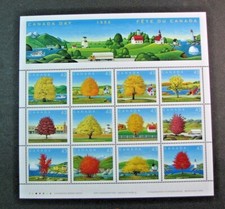 Canada Inscription Sheet Stamp Scott# 1524 Canada Day 1994 MNH L535 picture