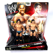 Darren Young Justin Gabriel WWE Supreme Teams 2-Pack Action Figure Mattel NIB picture