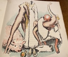 Kees VAN DONGEN Nude Scene Lithograph on Lana Paper 1951 picture