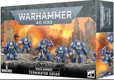 Warhammer 40K: Space Marines - Terminator Squad IN SHRINK - SHIPS IN A BOX picture