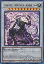YUGIOH 1x Juraishin, the Cursed Thunder God Ultra Rare ALIN-EN043 NM picture
