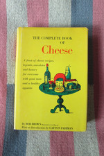 Vintage 1955 Cheese CookbookThe Complete Book Of Cheese Bob Brown HC/DJ picture