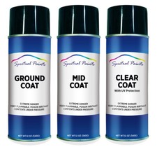 For GMC WA140X Abalone White Pearl Spray Paint & Clear Compatible picture