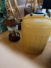 Vintage Coleman Model 275 Brown Dual Mantle Lantern 1978 & Clamshell Case NICE picture