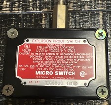 HONEYWELL EX-Q800 MICRO SWITCH EXPLOSION PROOF picture