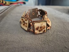 Jayne Mansfield Personally Owned worn 65 leopard skin bracelet from her Estate picture