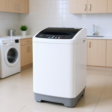 15.6lbs Full Auto Washing Machine Spinner Dry Washer for Home Apartment RV Dorms picture