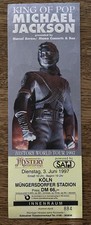Michael Jackson June 3 1997 Cologne History Tour HUGE Concert Ticket Unused Rare picture
