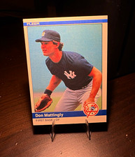 Fleer 1984 Don Mattingly New York Yankees #131 Rookie Base Set Card picture