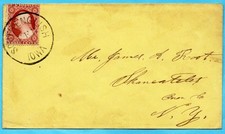 U.S. Scott : #26 wiith full round cancels: South English, Iowa   / MB-540 picture