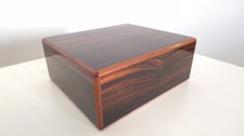 Elie Bleu Macassar Wood Cigar Humidor picture