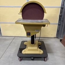 Powermatic 20” DS20 Disc Grinder on Rolling Base with Brake picture