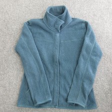 Patagonia Jacket Womens Small Blue Fleece Full Zip Pockets Cozy Warm Hiking picture
