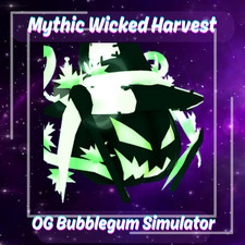Mythic Wicked Harvest | BGS | OG Bubble Gum Simulator | Roblox | Fast Delivery picture