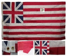 3x5 Embroidered Sewn UK Grand Union 300D Nylon Flag 3 clips Grommets Heavy Dutry picture