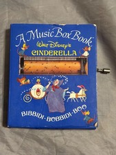music box book walt disney cinderella picture
