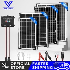 10W-50W 12V Solar Battery Trickle Charger for RV & Boat - Solar Panel Maintainer picture
