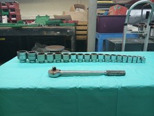 Vintage S-K 3/4 Drive 12 Point SAE Socket Set 7/8 - 2 1/4 , SK 3/4 ratchet picture