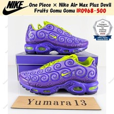 One Piece × Nike Air Max Plus Devil Fruits Gomu Gomu IR0968-500 Men's Size picture