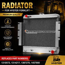 Aluminum 4 Row Radiator Fit for Hyster Forklift 1457900 1310573 1314217 1387270 picture