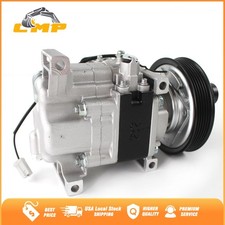 AC Compressor BP4K-61-K00 H12A1AG4DY Fits Mazda 3 1.6L ZY-VE Engine 6PK Pulley picture