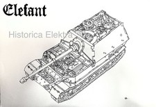Original Elefant Hand-Drawn Technical Sketch picture
