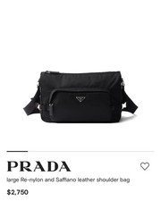 prada messenger bag nylon picture