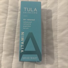 TULA A+ Renewal Advanced Retinal & Peptides Serum 1.01 oz 30mL New picture