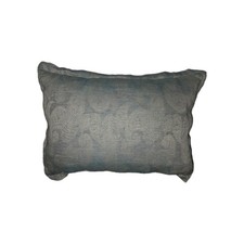 Luxury European Austrian Leitner 100%Linen Paisley Pillow Sham PAIR~35x24 green picture