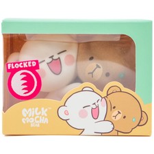 Milk Mocha Bear x Shopverse Exclusive: Hugging Figurine - Fuzzy Flocked LTD 1000 picture