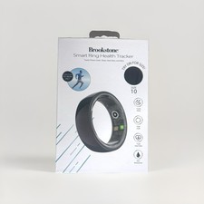Brookstone Smart Ring Health & Fitness Tracker Size 10 - Brand New picture